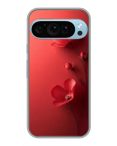 Чехол для Google Pixel 9 Pro с картинкой «Маковые соцветия»