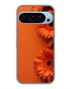 Чехол для Google Pixel 9 Pro с картинкой «Оранжевые герберы»
