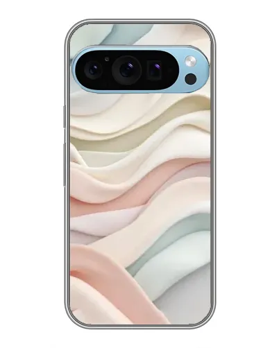 Чехол для Google Pixel 9 Pro с картинкой «Пастельные нежные волны»