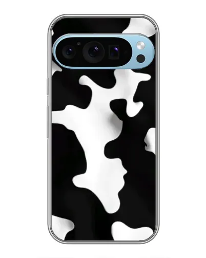 Чехол для Google Pixel 9 Pro с картинкой «Черно-белое пятно»