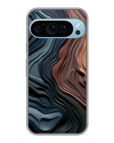Чехол для Google Pixel 9 Pro с картинкой «Цветные волны каньона»