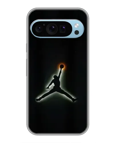 Чехол для Google Pixel 9 с картинкой «Jordan Gradient Logo»