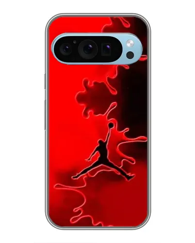 Чехол для Google Pixel 9 с картинкой «Jordan Red Smoke»