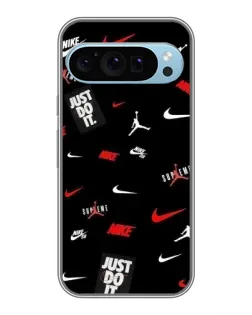 Чехол для Google Pixel 9 с картинкой «Nike Mix Pattern»