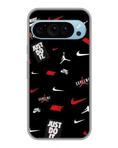 Чехол для Google Pixel 9 с картинкой «Nike Mix Pattern»