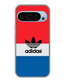 Чехол для Google Pixel 9 с картинкой «Ретро блоки Adidas»