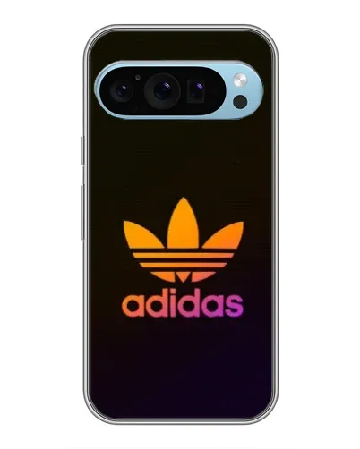 Чехол для Google Pixel 9 с картинкой «Градиент Adidas»