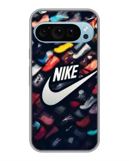 Чехол для Google Pixel 9 с картинкой «Коллекция кроссовок Nike»