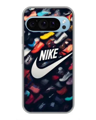 Чехол для Google Pixel 9 с картинкой «Коллекция кроссовок Nike»