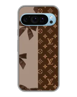 Чехол для Google Pixel 9 с картинкой «Louis Vuitton — банты»