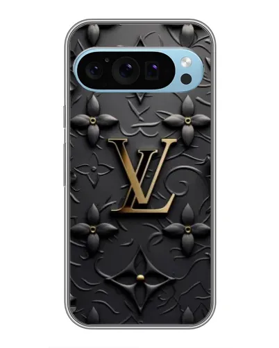 Чехол для Google Pixel 9 с картинкой «Кожаная текстура LV»