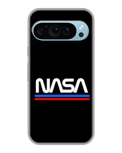 Чехол для Google Pixel 9 с картинкой «NASA — классика Red Blue»