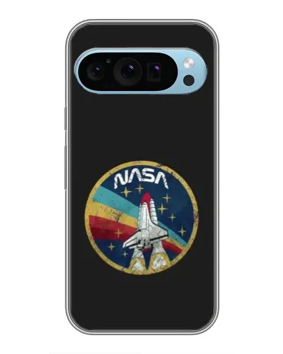 Чехол для Google Pixel 9 с картинкой «NASA — эмблема миссии»