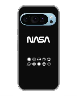 Чехол для Google Pixel 9 с картинкой «NASA — технический принт»