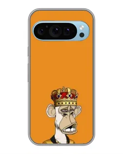 Чехол для Google Pixel 9 с картинкой «Золотая обезьяна Bored Ape»