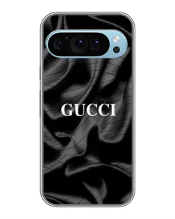 Чехол для Google Pixel 9 с картинкой «Gucci — шелковые волны»