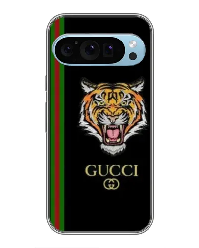 Чехол для Google Pixel 9 с картинкой «Тигр Gucci»