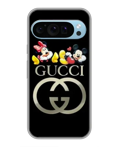 Чехол для Google Pixel 9 с картинкой «Gucci — герои Disney»