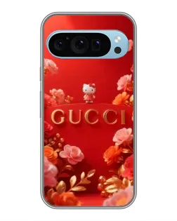 Чехол для Google Pixel 9 с картинкой «Gucci — золотой сад»