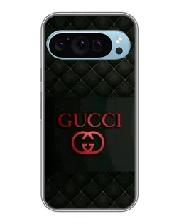 Чехол для Google Pixel 9 с картинкой «Gucci — стеганый черный»