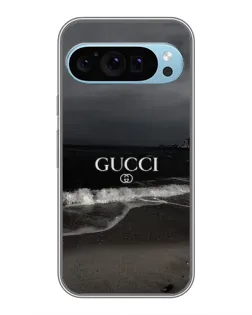 Чехол для Google Pixel 9 с картинкой «Gucci — морской прибой»