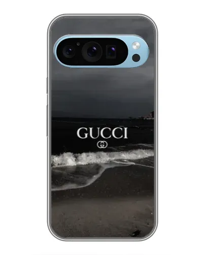 Чехол для Google Pixel 9 с картинкой «Gucci — морской прибой»