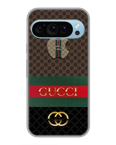 Чехол для Google Pixel 9 с картинкой «Gucci — брендированный десерт»