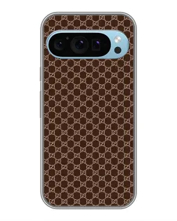Чехол для Google Pixel 9 с картинкой «Gucci — шоколадная сетка»