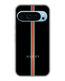 Чехол для Google Pixel 9 с картинкой «Gucci — строгая линия»