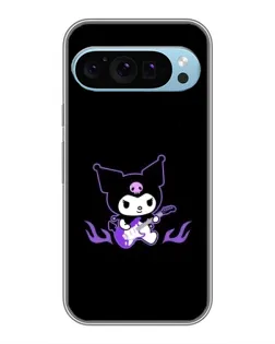 Чехол для Google Pixel 9 с картинкой «Электрическая Kuromi»