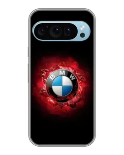 Чехол для Google Pixel 9 с картинкой «Логотип BMW — вспышка»