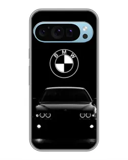 Чехол для Google Pixel 9 с картинкой «BMW — взгляд из темноты»