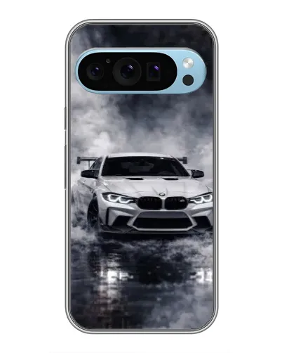 Чохол для Google Pixel 9 з картинкою «BMW крізь туман»