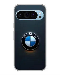 Чехол для Google Pixel 9 с картинкой «Логотип BMW — минимализм»