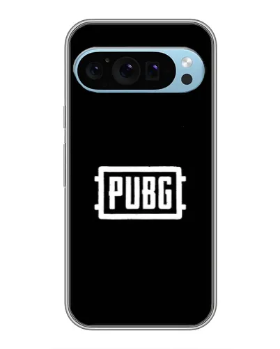 Чехол для Google Pixel 9 с картинкой «Лого BMW — металлический блеск»