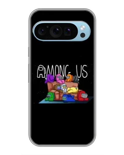Чохол для Google Pixel 9 з картинкою «Логотип Among Us»