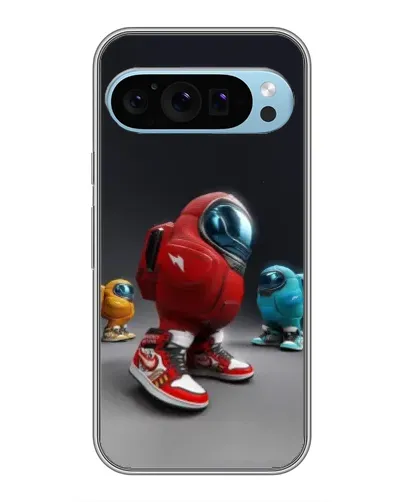Чохол для Google Pixel 9 з картинкою «Among Us — 3D стиль»