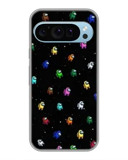 Чохол для Google Pixel 9 з картинкою «Екіпаж Among Us»