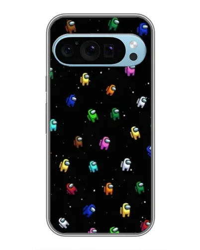 Чохол для Google Pixel 9 з картинкою «Екіпаж Among Us»