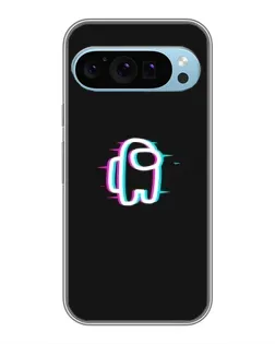 Чохол для Google Pixel 9 з картинкою «Among Us неон»