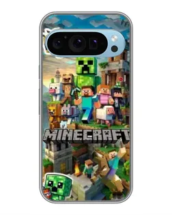 Чохол для Google Pixel 9 з картинкою «Замок Minecraft»