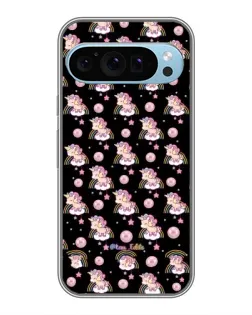 Чехол для Google Pixel 9 с картинкой «Magic Unicorn паттерн»