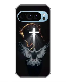 Чохол для Google Pixel 9 з картинкою «Голуб та Світло»
