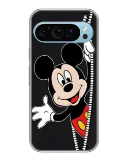 Чехол для Google Pixel 9 с картинкой «Микки раздвигает стены»