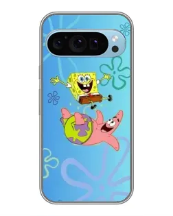 Чехол для Google Pixel 9 с картинкой «Спанч Боб и Патрик»