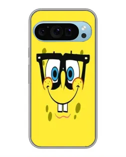 Чехол для Google Pixel 9 с картинкой «Минималистичный Спанч Боб»