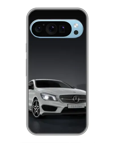 Чехол для Google Pixel 9 с картинкой «Mercedes AMG GT Silver»