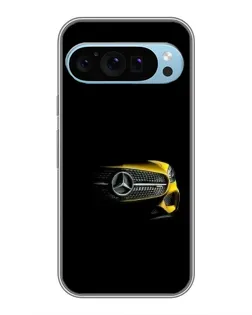 Чехол для Google Pixel 9 с картинкой «Mercedes — ретро стиль»