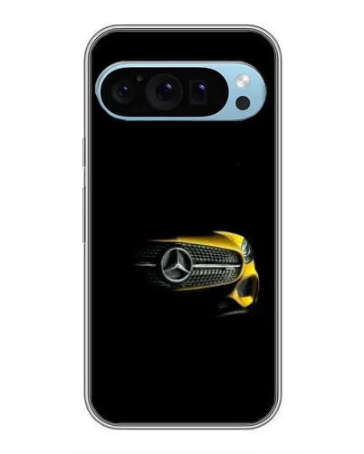 Чехол для Google Pixel 9 с картинкой «Mercedes — ретро стиль»