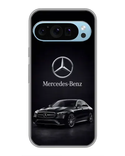 Чехол для Google Pixel 9 с картинкой «Mercedes — решетка радиатора»